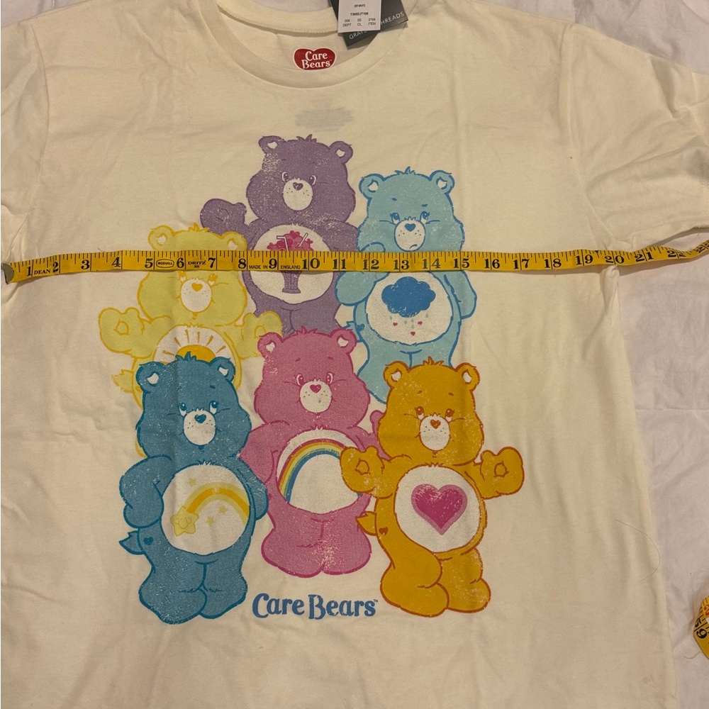 Grayson Threads Cream Care Bears Tee Size L - Picture 4 of 5